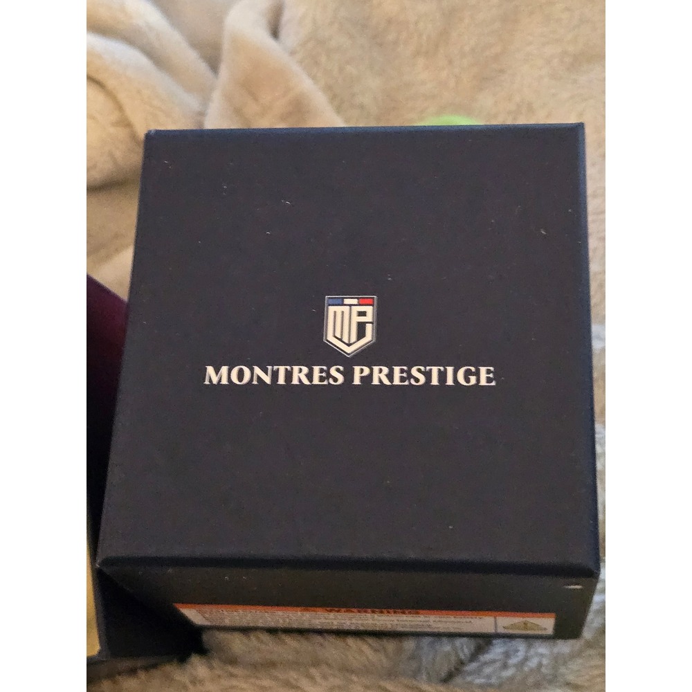 Montres Prestige Womens Silver Tone Crystal Accent Link Bracelet Watch MPW-0212 - Picture 5 of 5